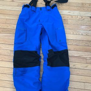 Ripzone-Snowboarding pants- with Suspenders-Blue- Boys x-large